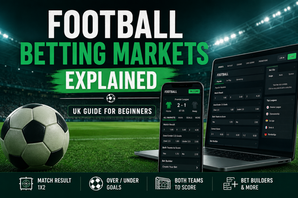 aaa Football betting markets explained – UK guide for beginners