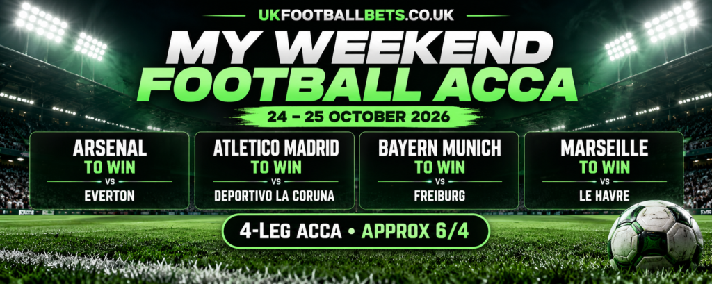 Weekend Football Acca Betting Banner
